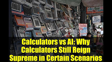 Calculators vs AI: Why Calculators Still Reign Supreme in Certain Scenarios