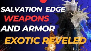 Salvation Edge Raid Weapons And Armor | Destiny 2 The Final Shape