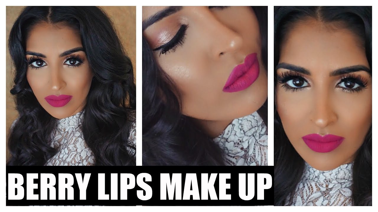 Berry Lips Make Up Tutorial YouTube