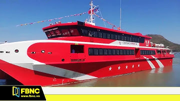 VŨNG TÀU - CÔN ĐẢO CHỈ CÒN 3 GIỜ BẰNG TÀU CAO TỐC LỚN NHẤT VIỆT NAM | FBNC