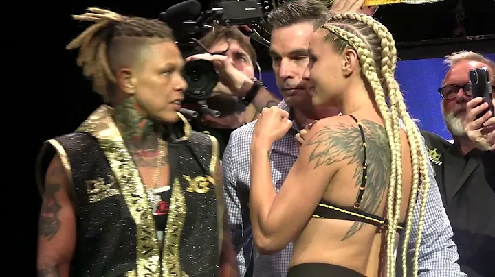 Britain Hart Beltran vs Christine Ferea BKFC Knuck...