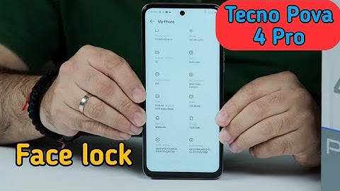 . Face Lock Setup In Tecno Pova 4 Pro, How To Set Face Lock In Tecno Pova 4 Pro, Face Lock Kaise