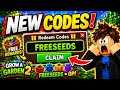 *NEW CODES* ALL WORKING CODES FOR GROW A GARDEN 2! ROBLOX GROW A GARDEN 2 CODES