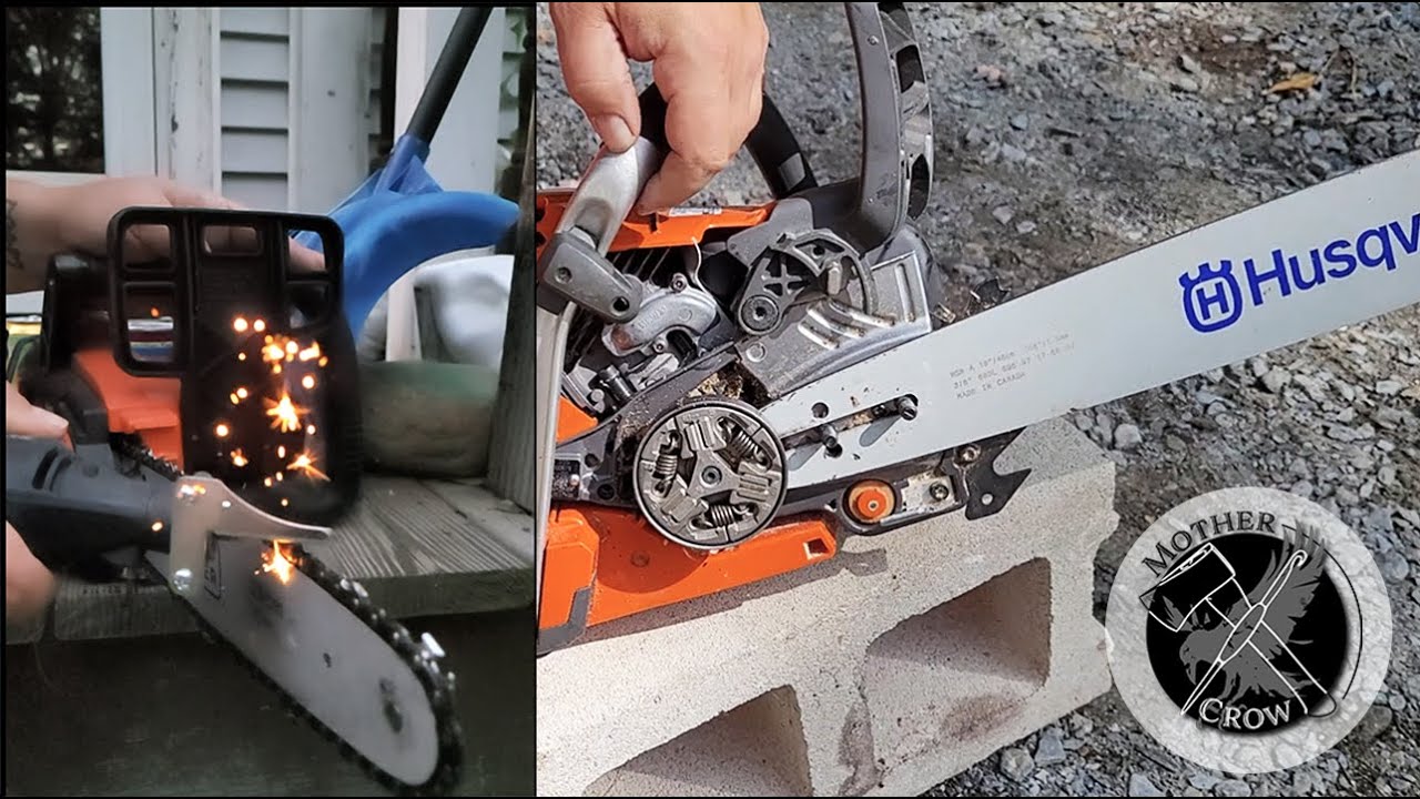 Husqvarna 555 Stuck Chainsaw FIXED! YouTube