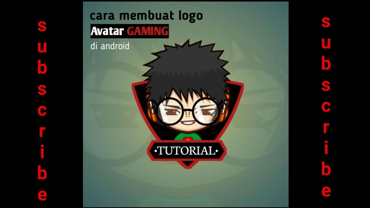  cara  membuat  logo  avatar gaming di hp  android PIXELLAB 