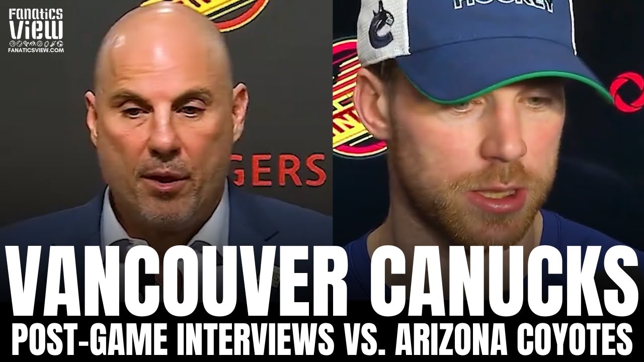 Rick Riedholm Rick Tocchet & Elias Lindholm Recap Vancouver Canucks vs. Arizona ...