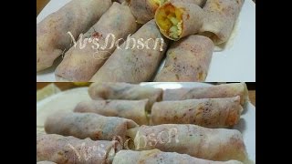 Resep Lumpia Isi Bengkuang Pedas. Popiah basah Singapore