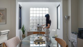 new furniture, apartment updates & productive days | homebody diaries