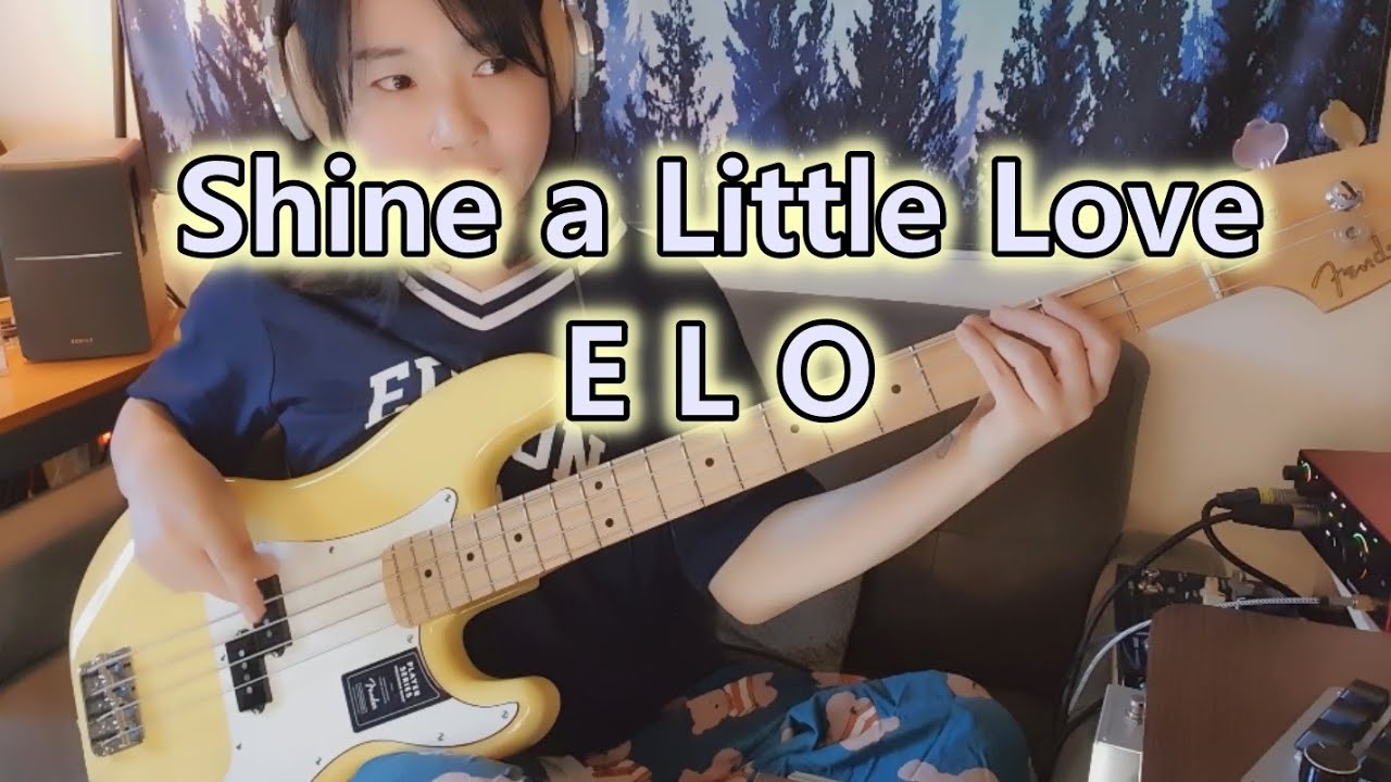 ELO-Shine a Little Love(Bass cover) - YouTube