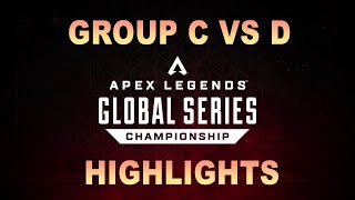 ALGS Championship 2022 Group Stage Day 1 - Group C vs Group D Highlights