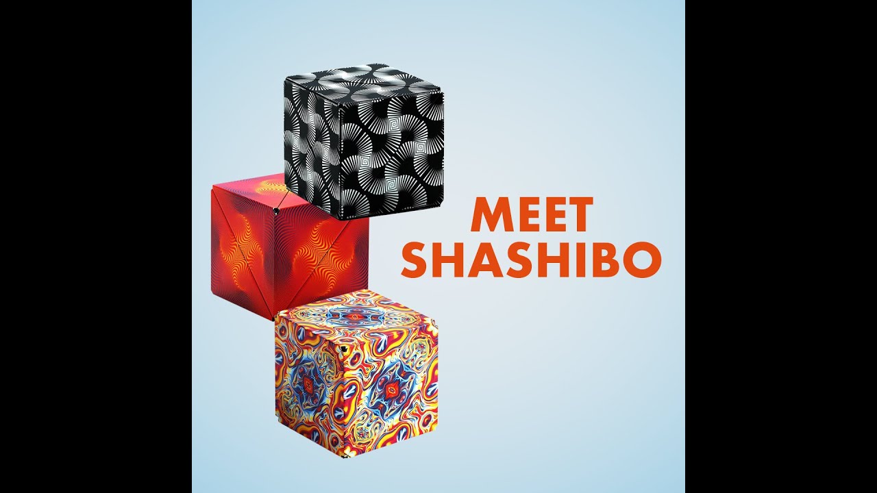 SHASHIBO Shape Shifting Box - Patented Fidget Cube – Shashibo Cube Magnet  Fidget Toy Transforms Into Over 70 Shapes (Undersea) 