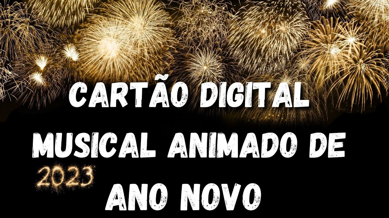 COMO FAZER CARTÃO MUSICAL DE ANO NOVO GRÁTIS/ Link na descrição com 3  Cartões de Natal gratuitos - YouTube