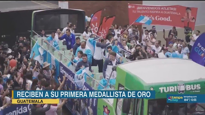 Así recibió Guatemala a Adriana Oliva Ruano, su primera medaillista olímpica
