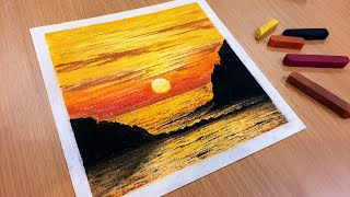 How to Draw with  Soft Pastels for Beginners| Step by Step | Art Video screenshot 4