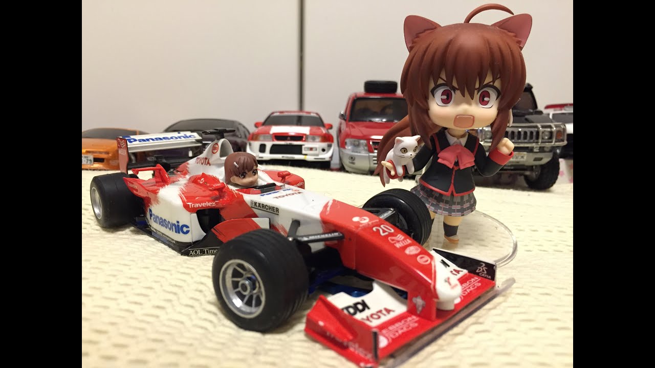Mini-Z F1 トヨタTF103を走らせてきた。 【京商ミニッツ】 - YouTube