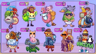 Merge Fellas Italian Brainrot ANOMALY MODE 1- 10 - New Characters | FINAL BOSS - Max Level Gameplay screenshot 2