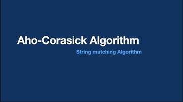 Aho-Corasick Algorithm