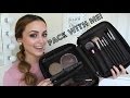 Whats In My Travel Makeup Bag? -PACK WITH ME! & My Tips!