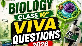 Biology Class 10th Viva Questions 2026 | Most Important Questions for Practical Exam