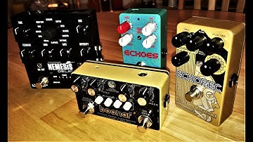 Echorec Style Multi Head Delay Shoot Out! - Echoes VS Echorec VS Boonar VS Nemesis