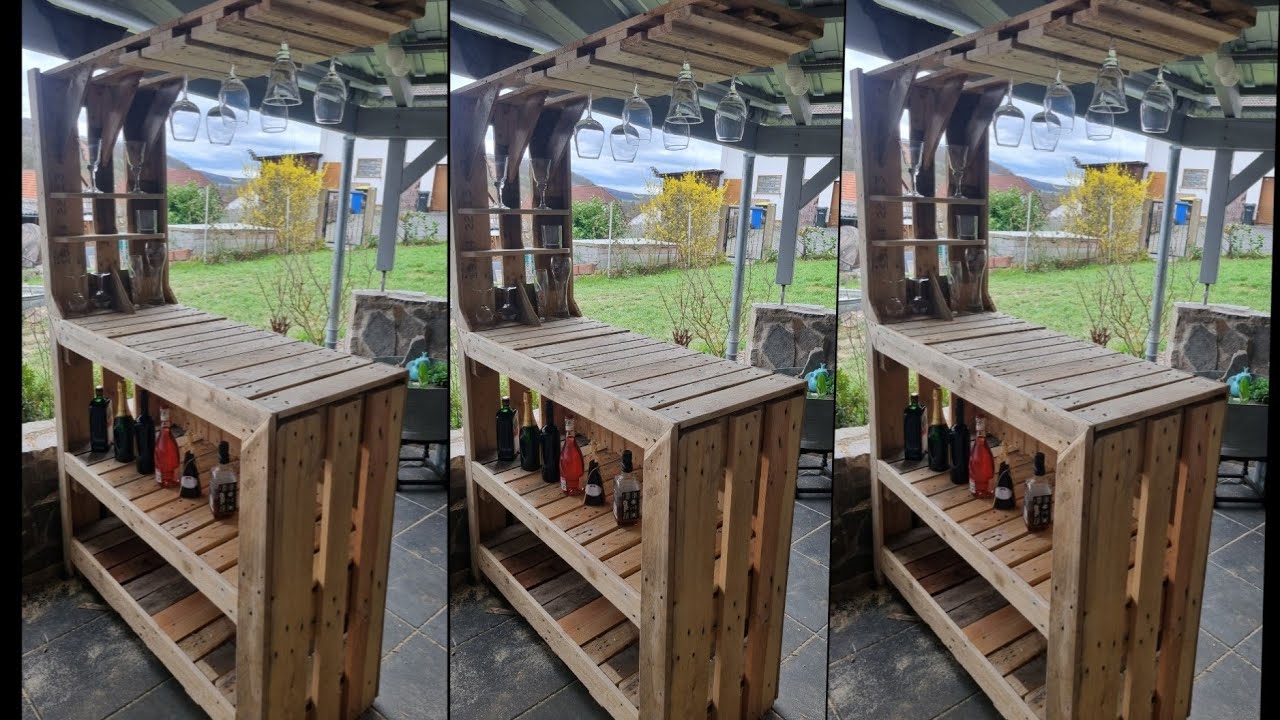 bar aus holz selber bauen