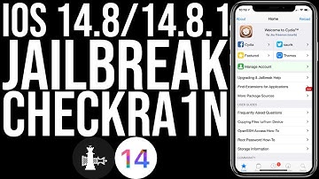 Jailbreak iOS 14.8.1/14.8|Checkra1n 0.12.4 | Checkra1n iOS 14.8.1/14.8|Checkn1x 1.1.7|Jailbreak 14.8