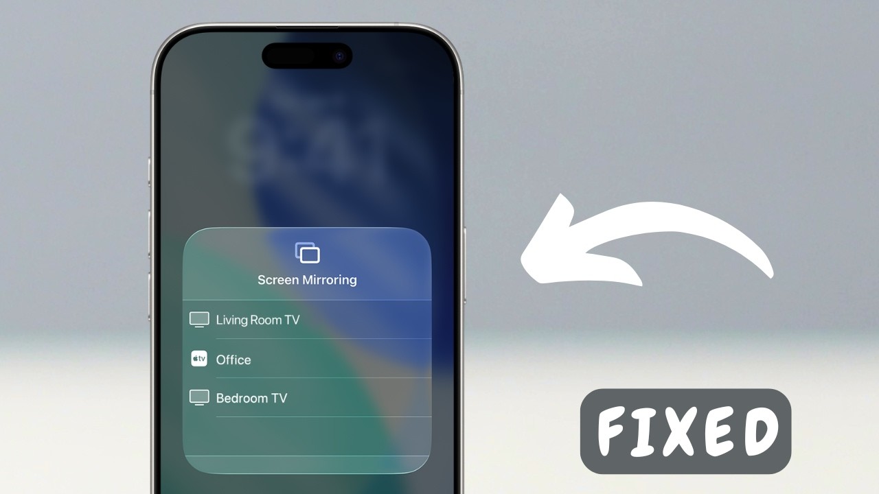 How To Fix AirPlay Not Working On iPhone (2026) - YouTube