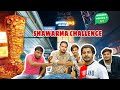 Chicken shawarma eating challenge  first time public demand mr raza vlog