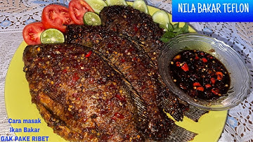 RESEP IKAN BAKAR TEFLON SAMBAL KECAP JAHE