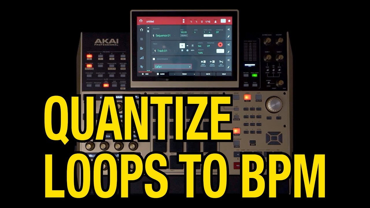 MPC X demo using the Tonelab BPM to Sample Calculator 