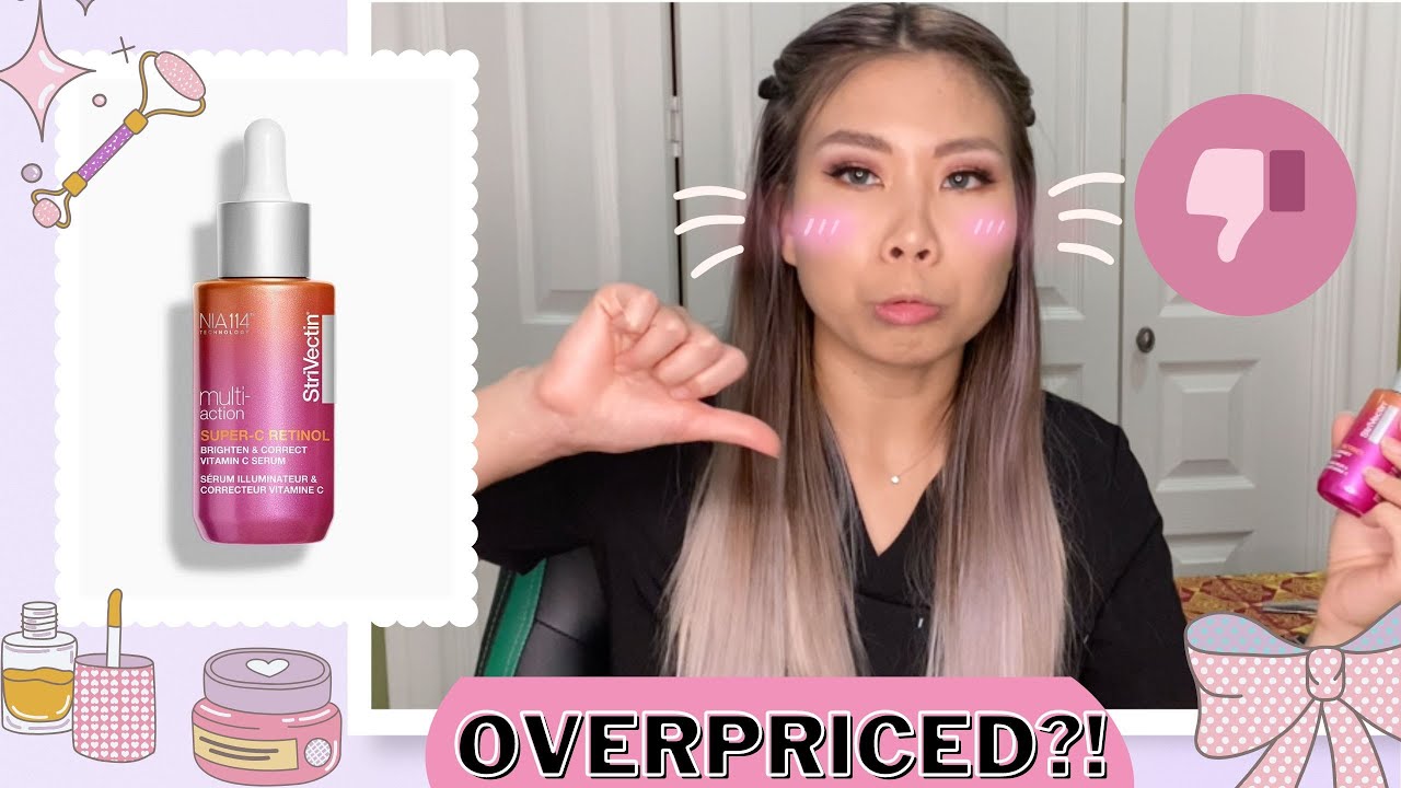 StriVectin Super-C Retinol Brightening Serum HONEST Skin review WORTH  THE HYPE OR OVERPRICED?!!