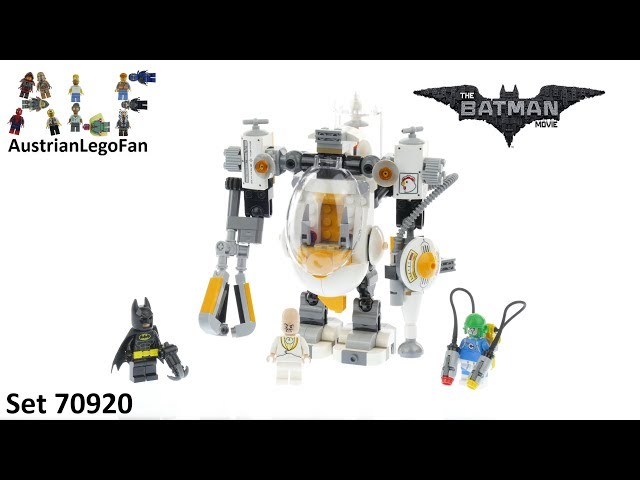  LEGO BATMAN MOVIE DC Egghead Mech Food Fight 70920