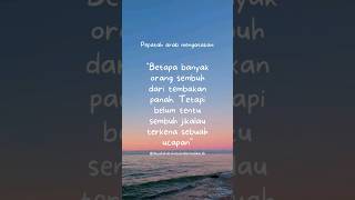 upss 🫢 mulut mu harimaumu #santri #nasehat #shortvideo #tiktok #cinta #petuah #shorts #viral
