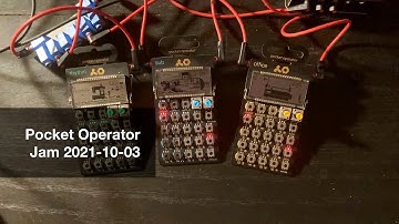 Pocket Operator Synth Jam [2021-10-03]