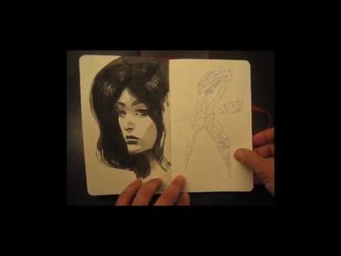 Dante Spada • Moleskine rossa • Musica di Ryuichi Sakamoto.