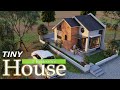 2 BEDROOM TINY HOUSE (5x7 Meters) ¦ FARMHOUSE ¦ Digital Tour