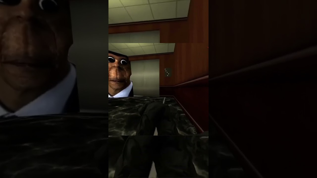 It is trapped in the elevator...