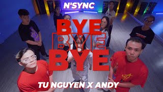 Bye Bye Bye - NSYNC | Andy x Tu Nguyen choreography | Beginner Class | GAME ON CREW