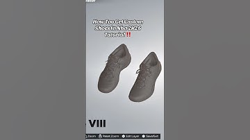 Customs Shoes Tutorial 2k26‼️ #nba2kcommunity #xyzbca #2kcommunity #tutorial #2k26 #customshoes
