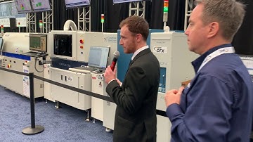 TruView Fusion AXI in the CFX automated SMT line at APEX 2019