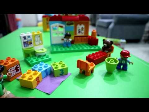 Pesta Ulang Tahun Beruang Hitam Lego Duplo Animal - Duploku. 