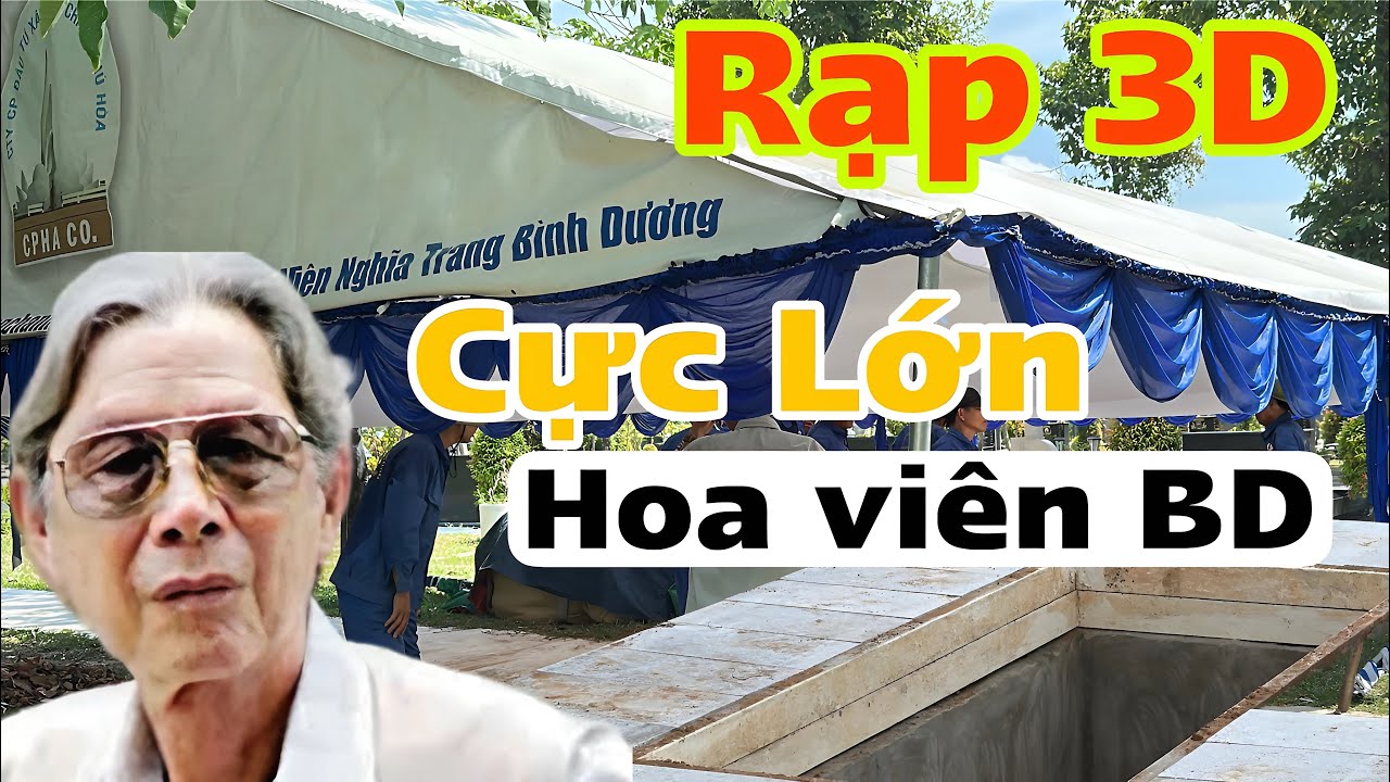 Chuẩn bị Đám Tang Lớn Tại Hoa viên Nghĩa Trang BD NS Lư Nhất Vũ Thượng Thọ 90 Tuổi