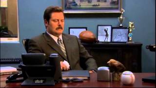 Parks and Recreation - Ron Swanson Working Late by Paul ClipMaster 1,466 views 9 years ago 31 seconds