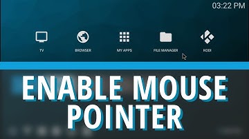 Enable mouse pointer - WeOS 1.0 [WeTek Tutorials]