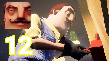 Hello neighbor Part 12 All Cutscenes Update Mobile Gameplay