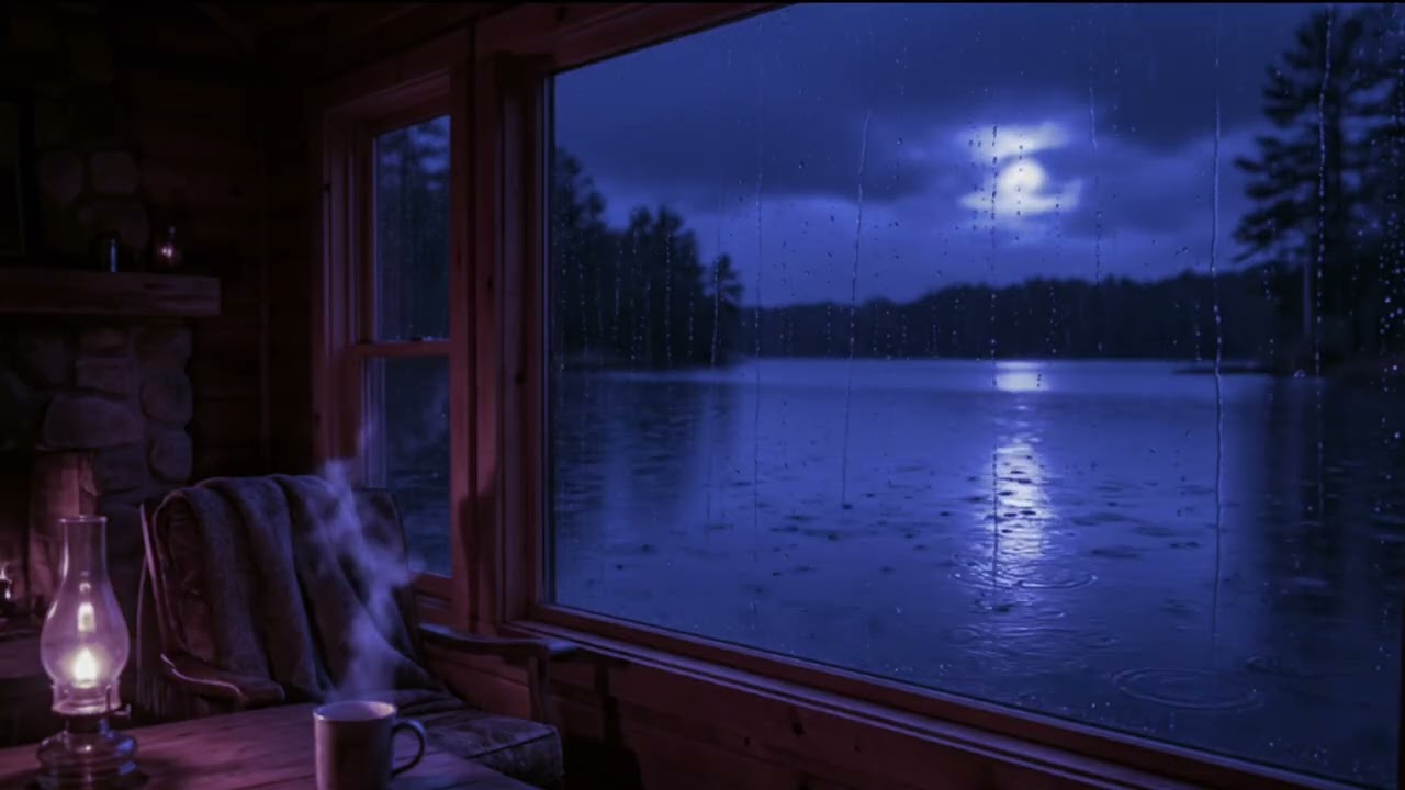 Fall Asleep Fast with Gentle Rain Sounds (No Thunder)