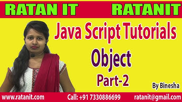 JavaScript Tutorial | Object | Part-2 | By Binesha