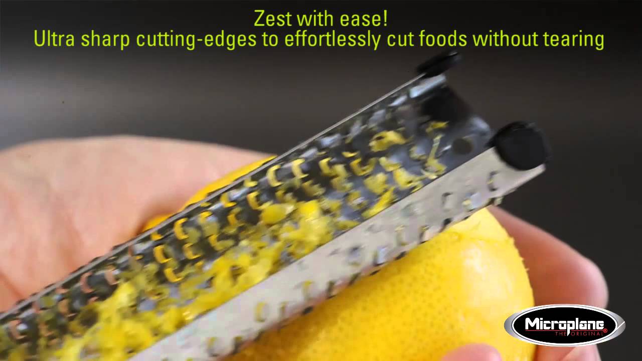 How to Use a Microplane Grater