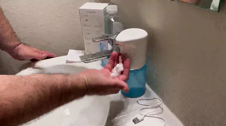 Automatic Soap Dispenser, Touchless USB Charging Auto Foaming Soap Dispenser, The perfect dispenser