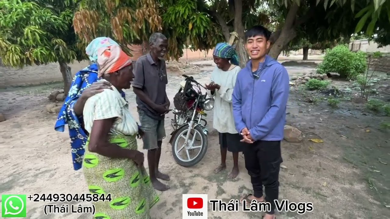 Thái Lâm Vlogs || Món quà của nhà hảo tâm gửi tới gia đình Ông, Bà